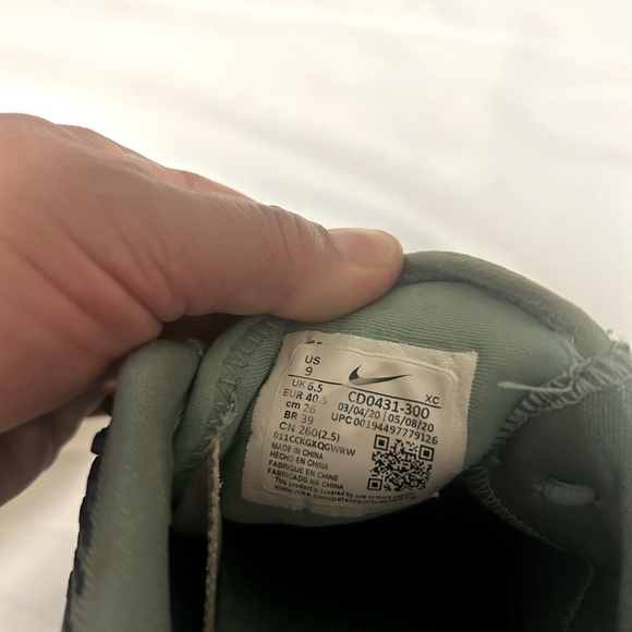 Nike Court Air Zoom Vapor Cage 4 Healing Jade Women’s, Size 9 - Picture 6 of 14